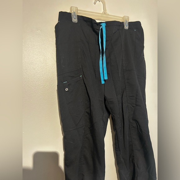 ScrubStar Black Scrub Pants - Size Large - Picture 2 of 5